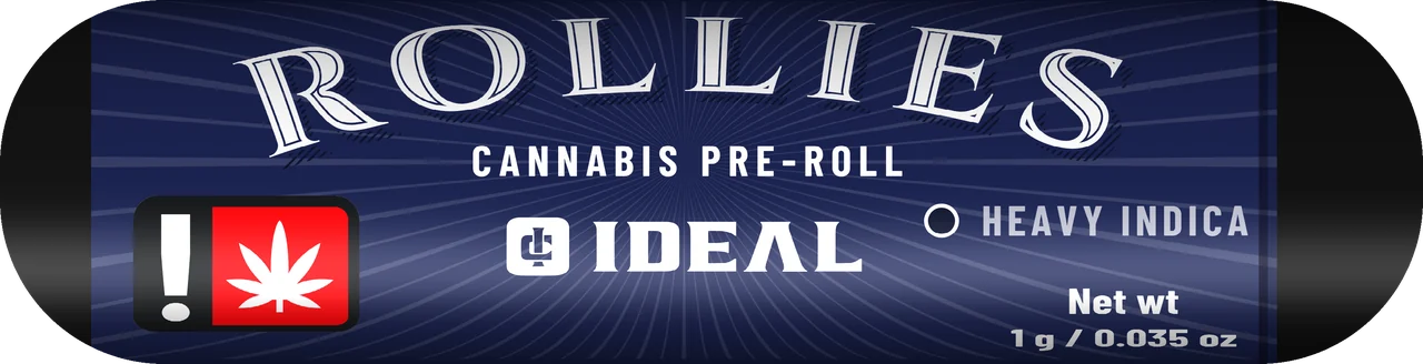 ROLLIES tube in the Heavy Indica color