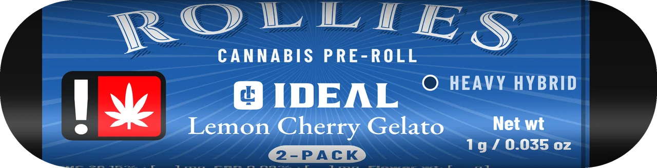 ROLLIES 2-pack tube with the white 2-PACK pill